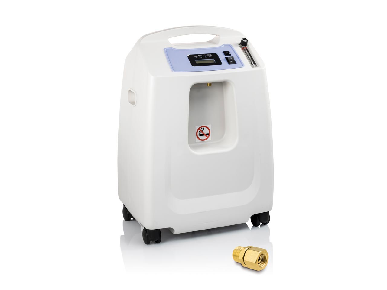 How frequently should the filter be replaced on the 5L Oxygen Concentrator?