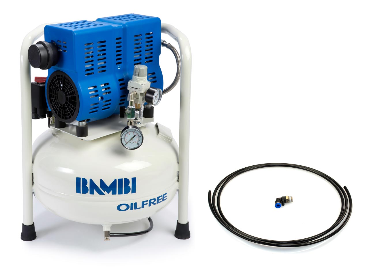 Bambi PT24 0.75hp Oil Free, 8 Bar 24 Litre Capacity Compressor Questions & Answers