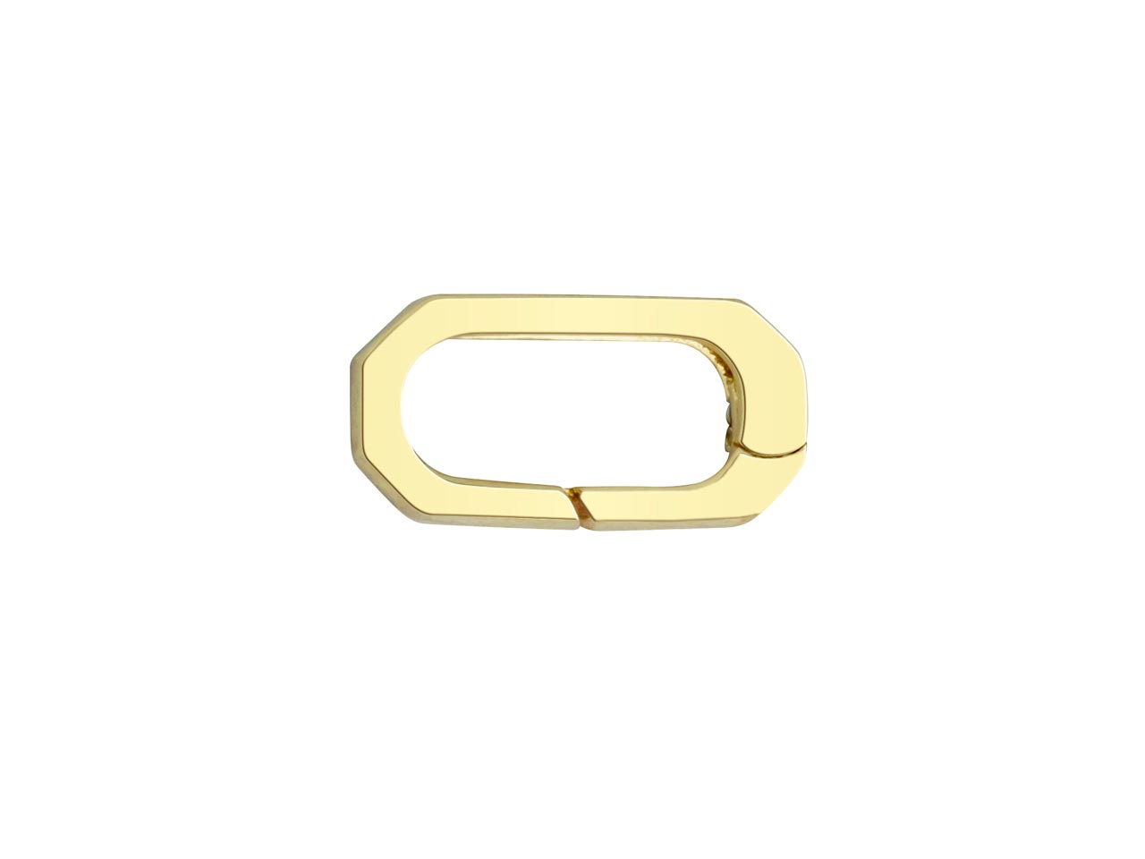 What are the dimensions of the gap in the clasp?