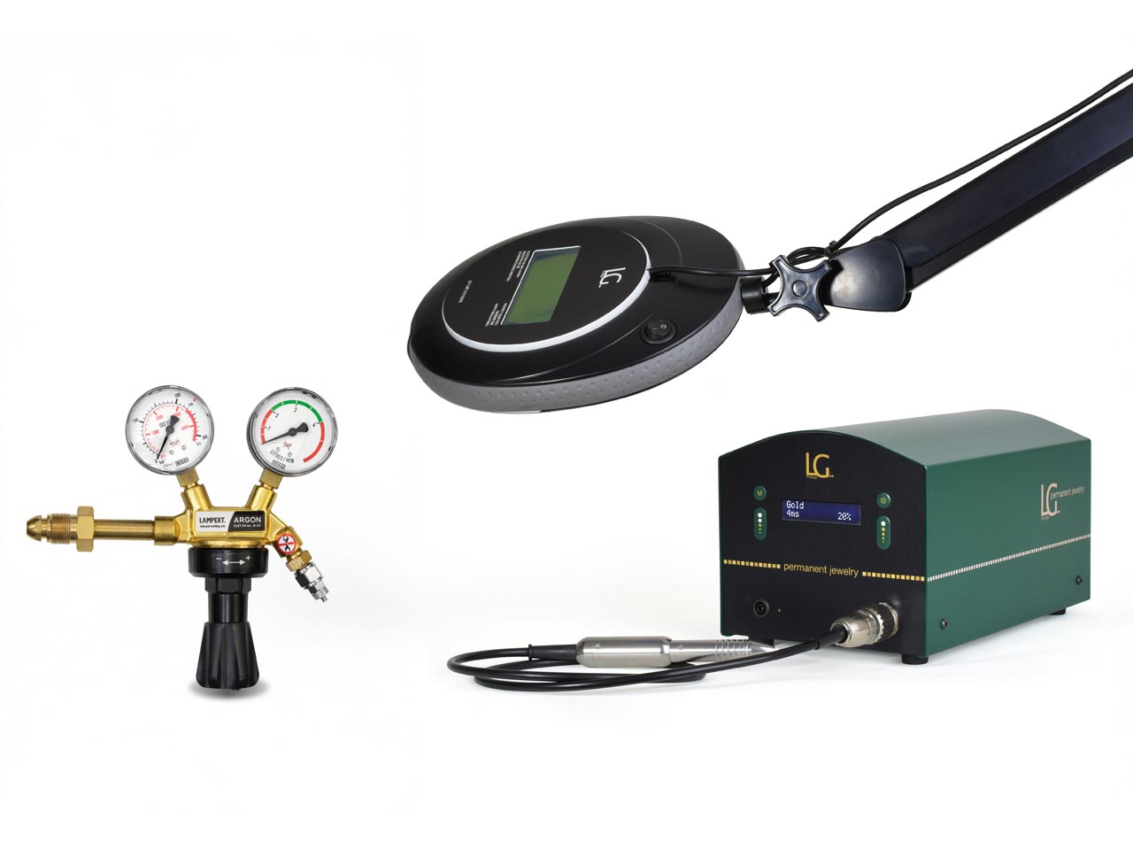 LG Findings Permanent Jewellery TIG Welder, Eye-protection System And PUK Flow Regulator UK Kit Questions & Answers