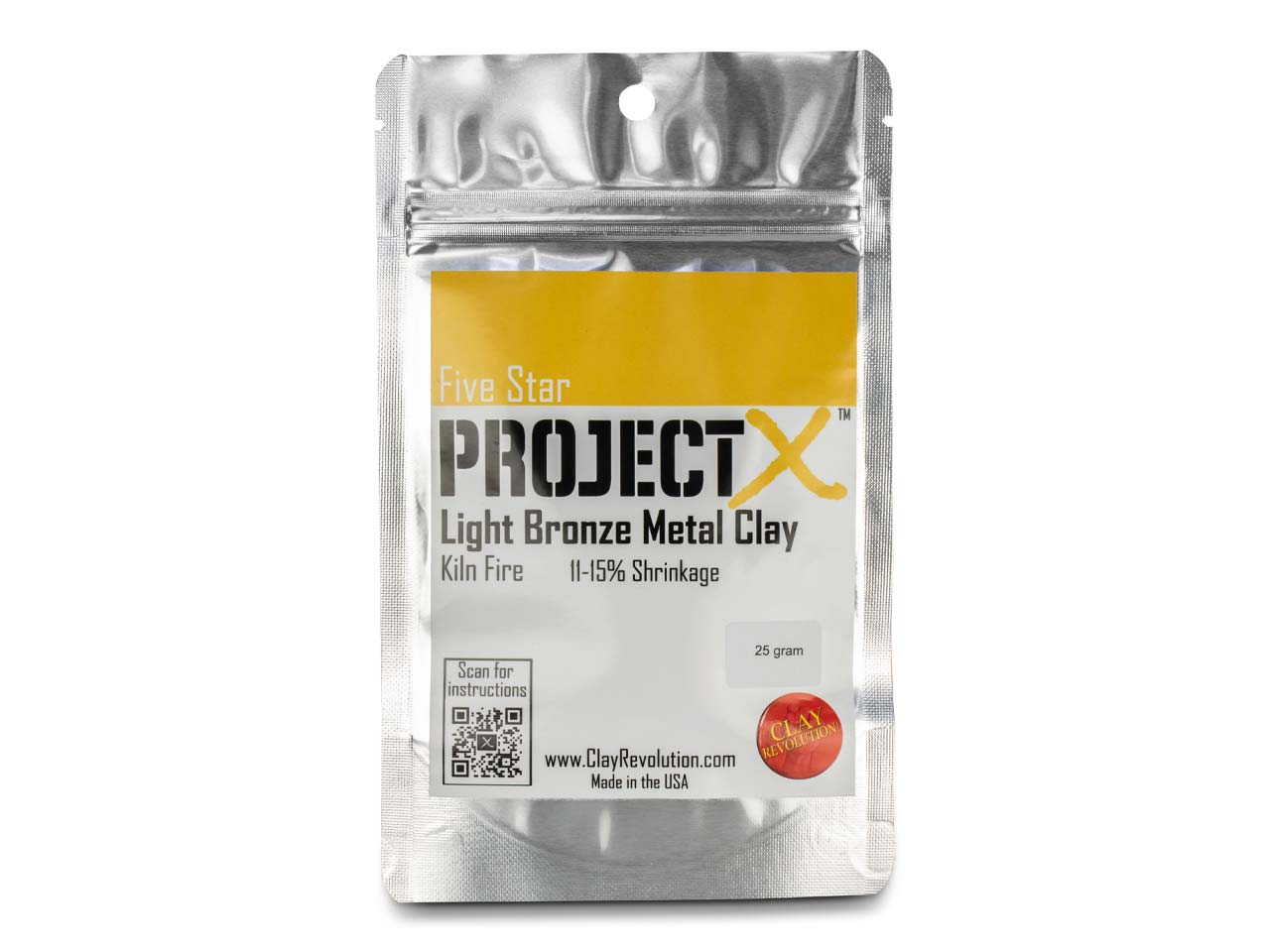 Do you have a safety data sheet for Project X Light Bronze Clay 25g?