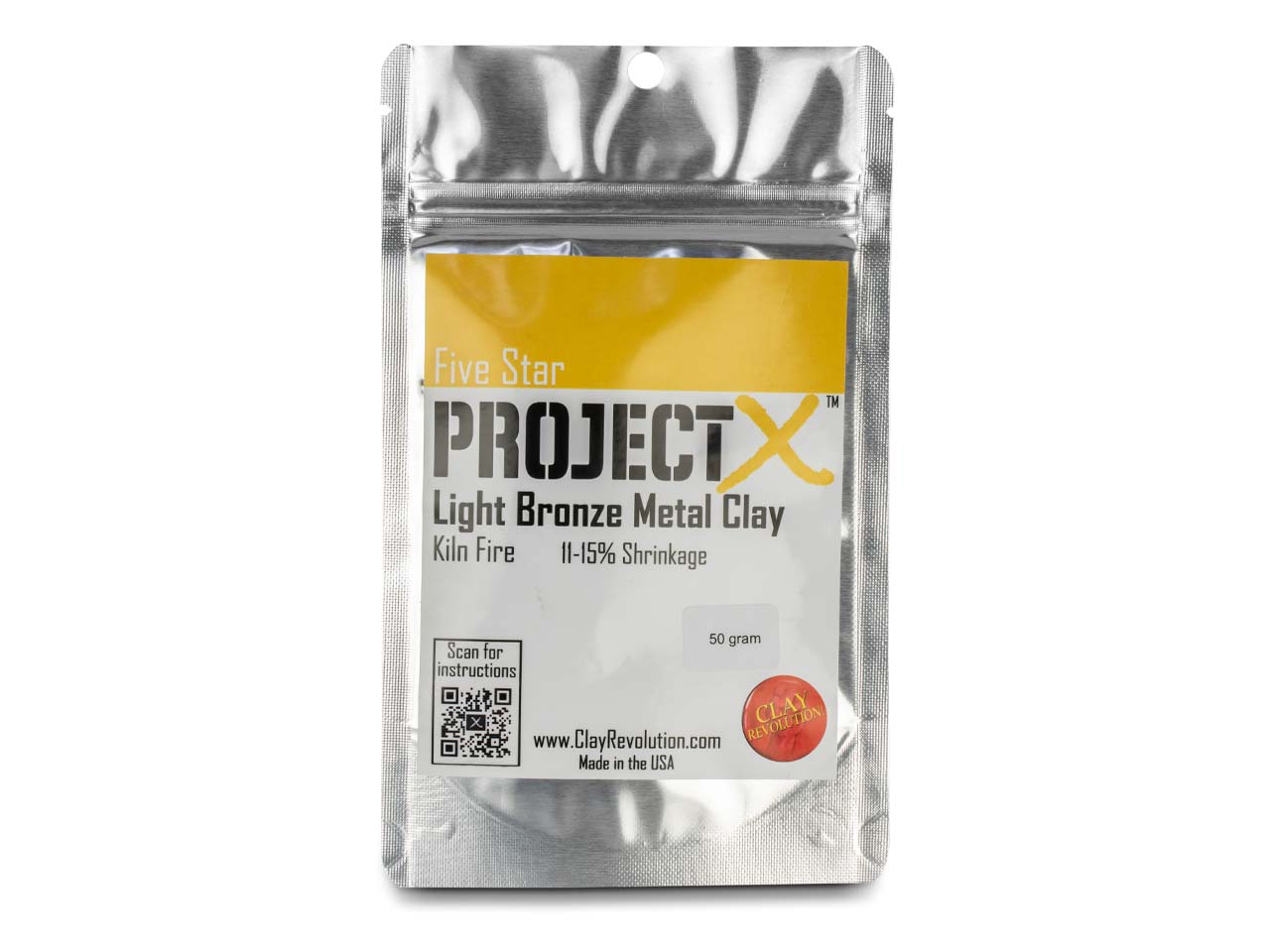 Do you have a safety data sheet for Project X Light Bronze Clay 50g?