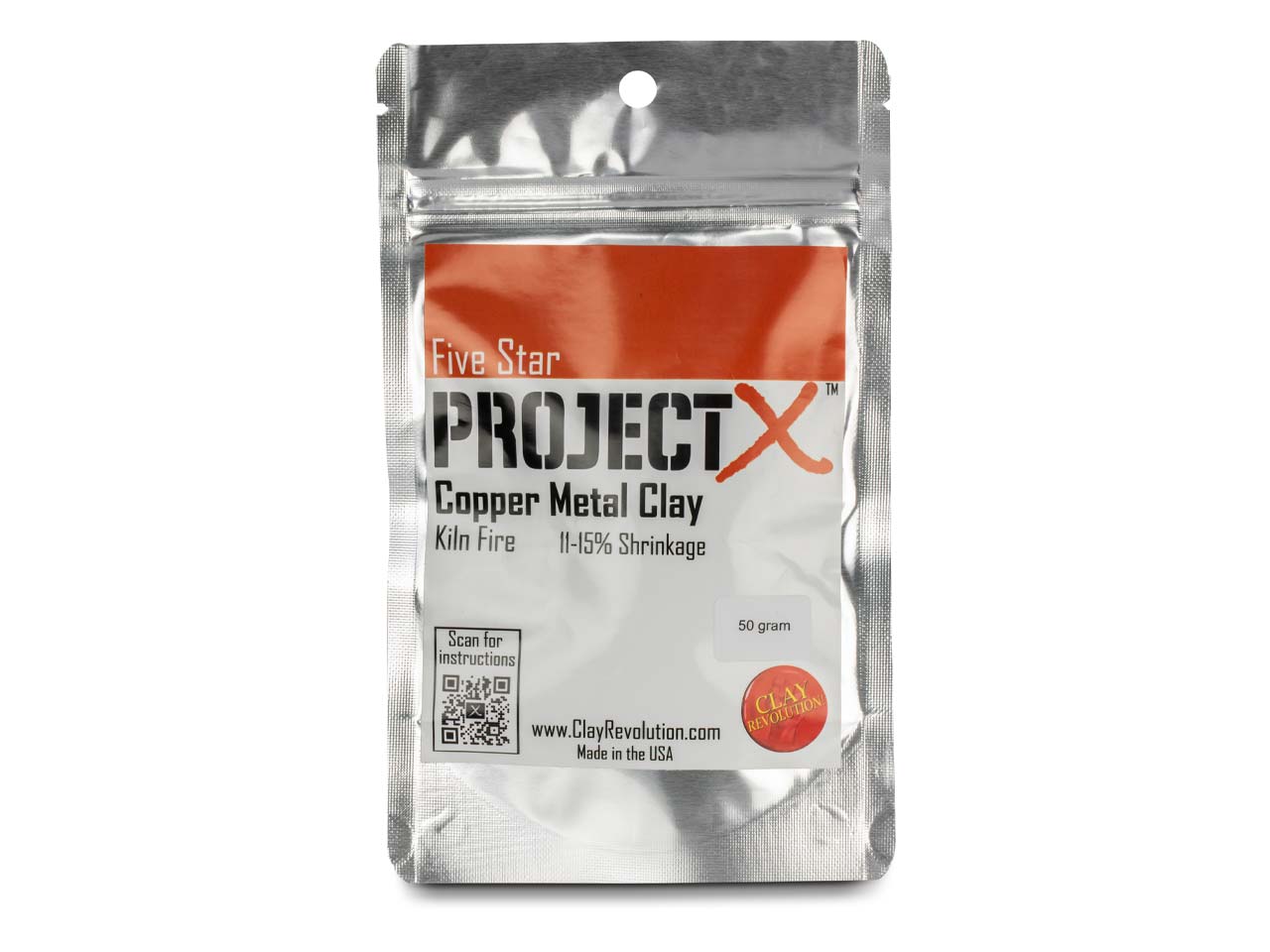 Do you have a safety data sheet for Project X Copper Clay 50g?
