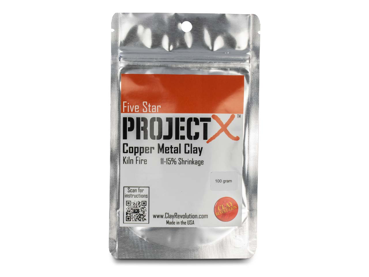 Do you have a safety data sheet for Project X Copper Clay 100g?