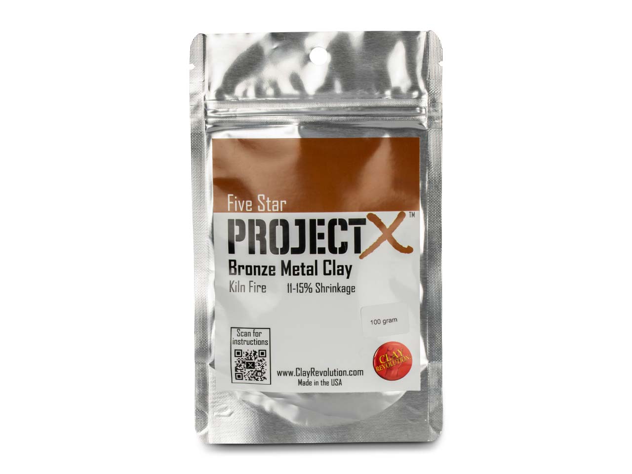 Do you have a safety data sheet for Project X Bronze Clay 100g?