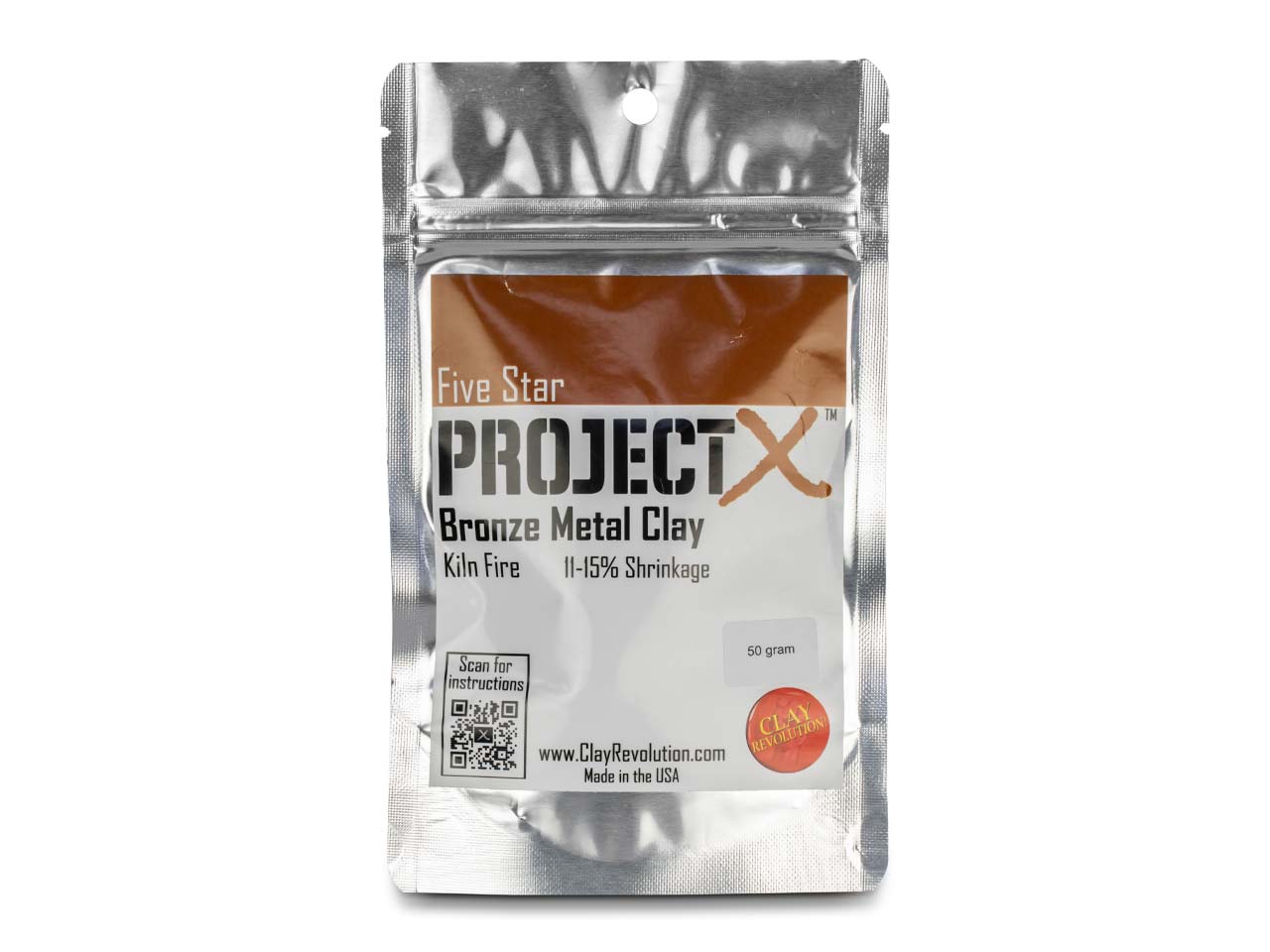 Do you have a safety data sheet for Project X Bronze Clay 50g?