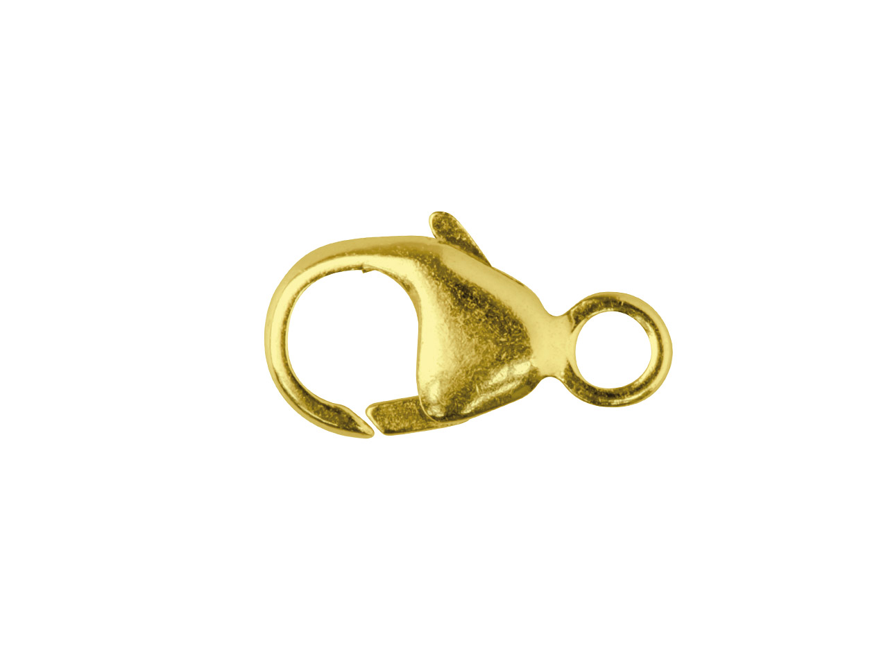 9ct Yellow Gold Oval Trigger Clasp 9mm Questions & Answers