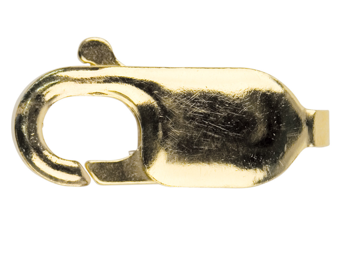 9ct Yellow Gold Lobster Trigger Clasp Catch Oval 13mm Questions & Answers