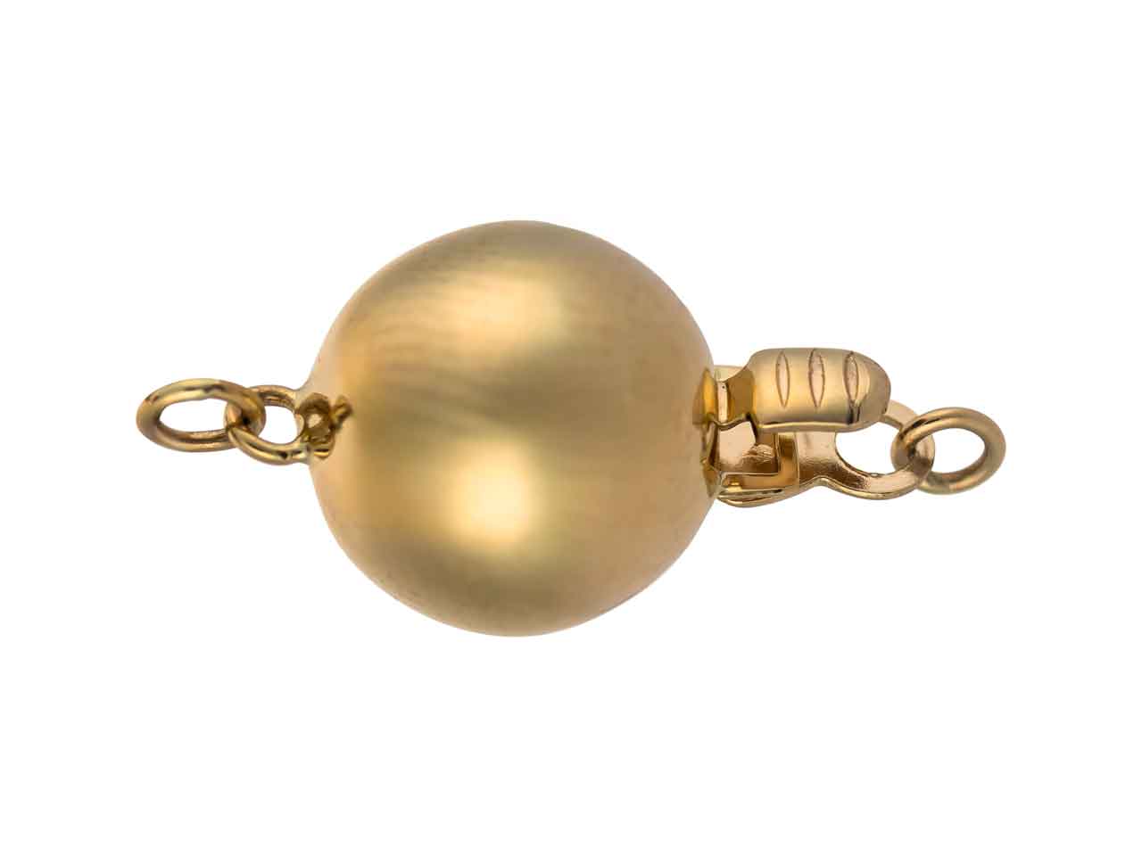 9ct Yellow Gold Plain Ball Clasp 8mm Questions & Answers