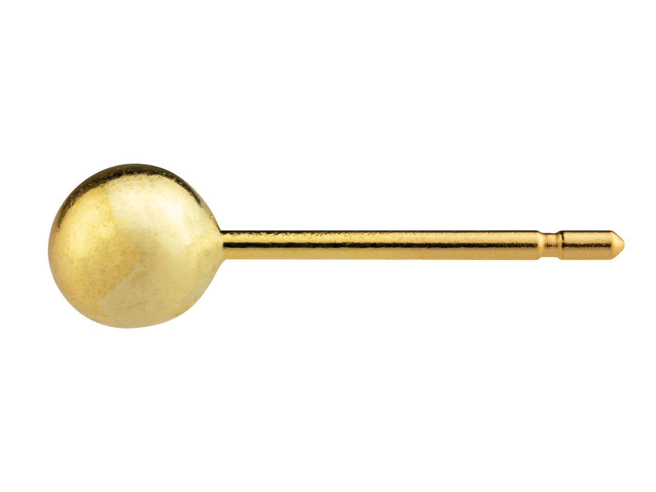 9ct Yellow Gold Ball Stud 4mm, 100% Recycled Gold Questions & Answers