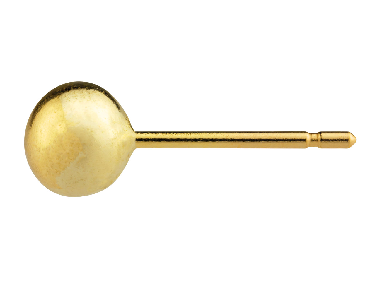 9ct Yellow Gold Ball Stud 5mm, 100% Recycled Gold Questions & Answers