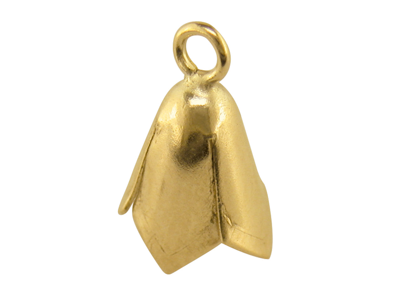 9ct Yellow Gold Bell Caps Scalloped Large, 100% Recycled Gold Questions & Answers