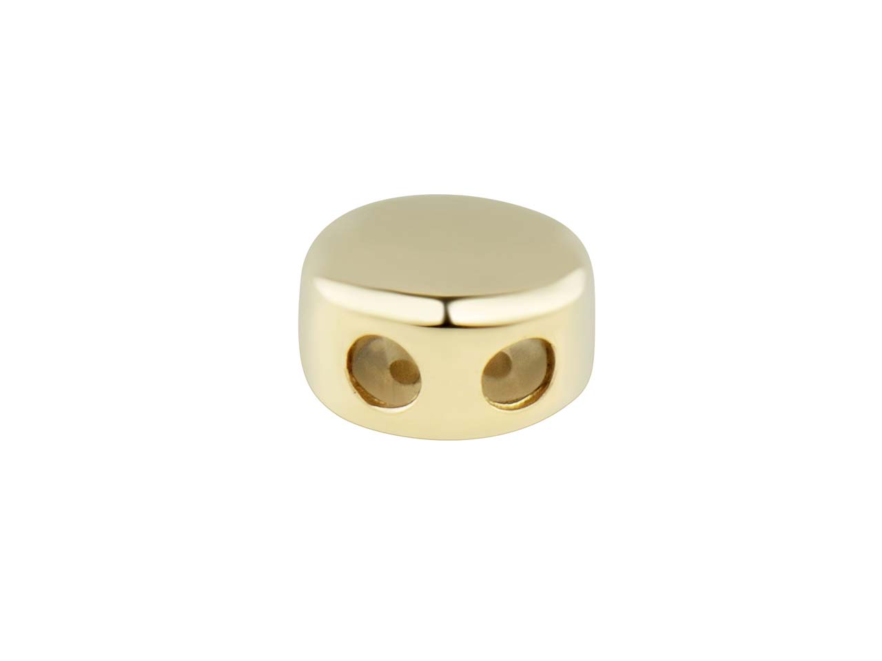 9ct Yellow Gold Silicone Stopper Round 6mm 2 Hole Bead Questions & Answers