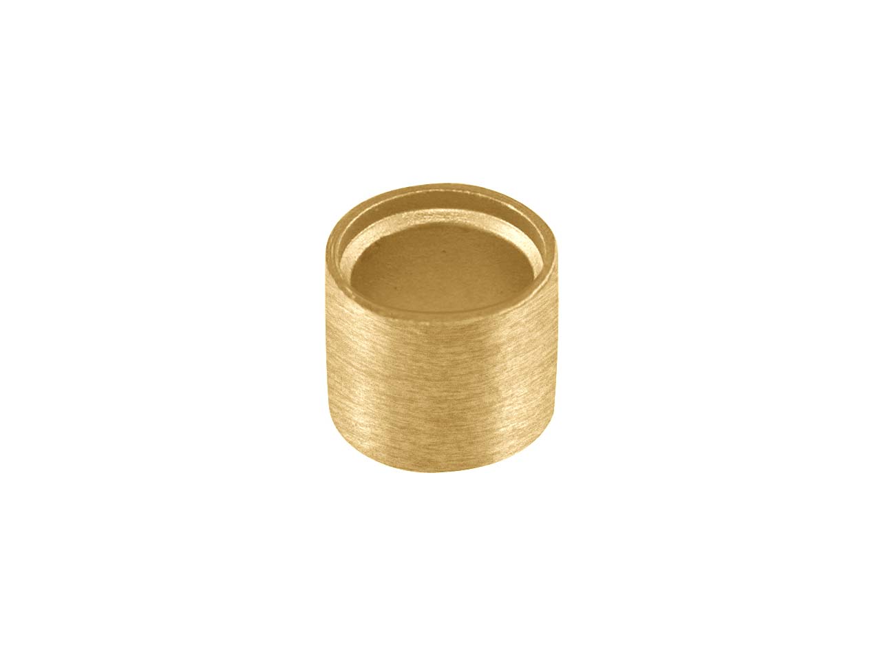 9ct Yellow Gold Tube Setting 6.0mm Semi Finished Cast Collet, 100% Recycled Gold Questions & Answers