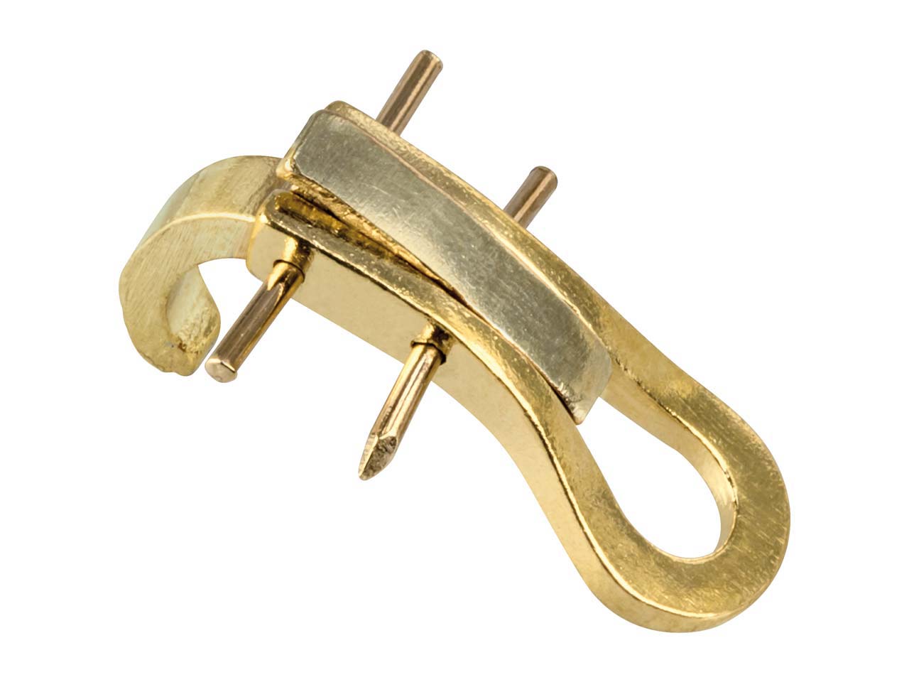 From which part of the 18ct Yellow Gold Ear Clip does the 14mm measurement start?