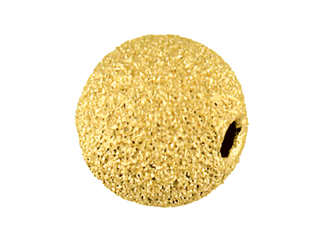 18ct Yellow Gold Laser Cut 4mm 2 Hole Bead Frosted/sparkle Finish Questions & Answers