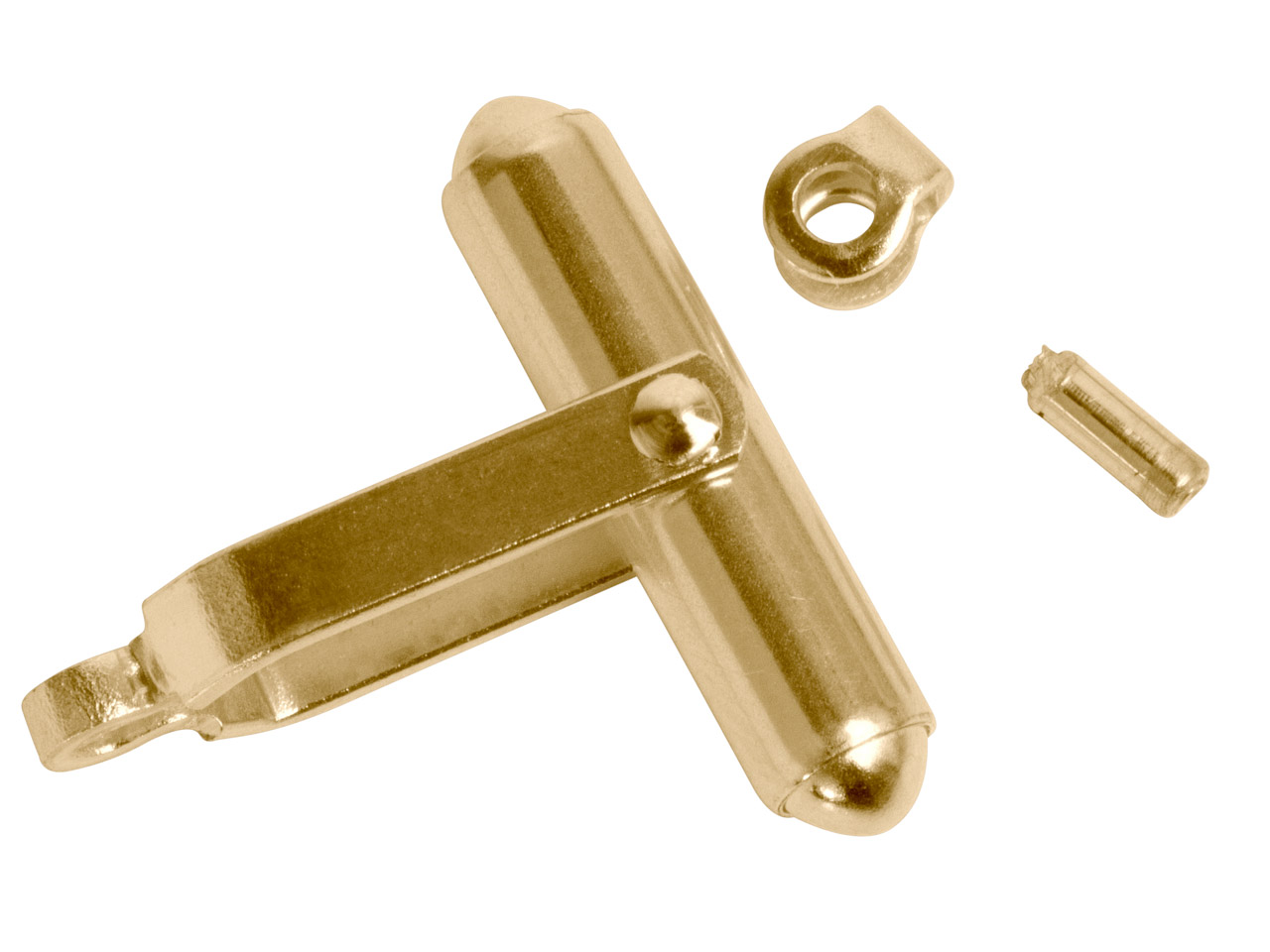 18ct Yellow Gold Round Swivel Cufflink With Separate Joint And Rivet Pin Questions & Answers