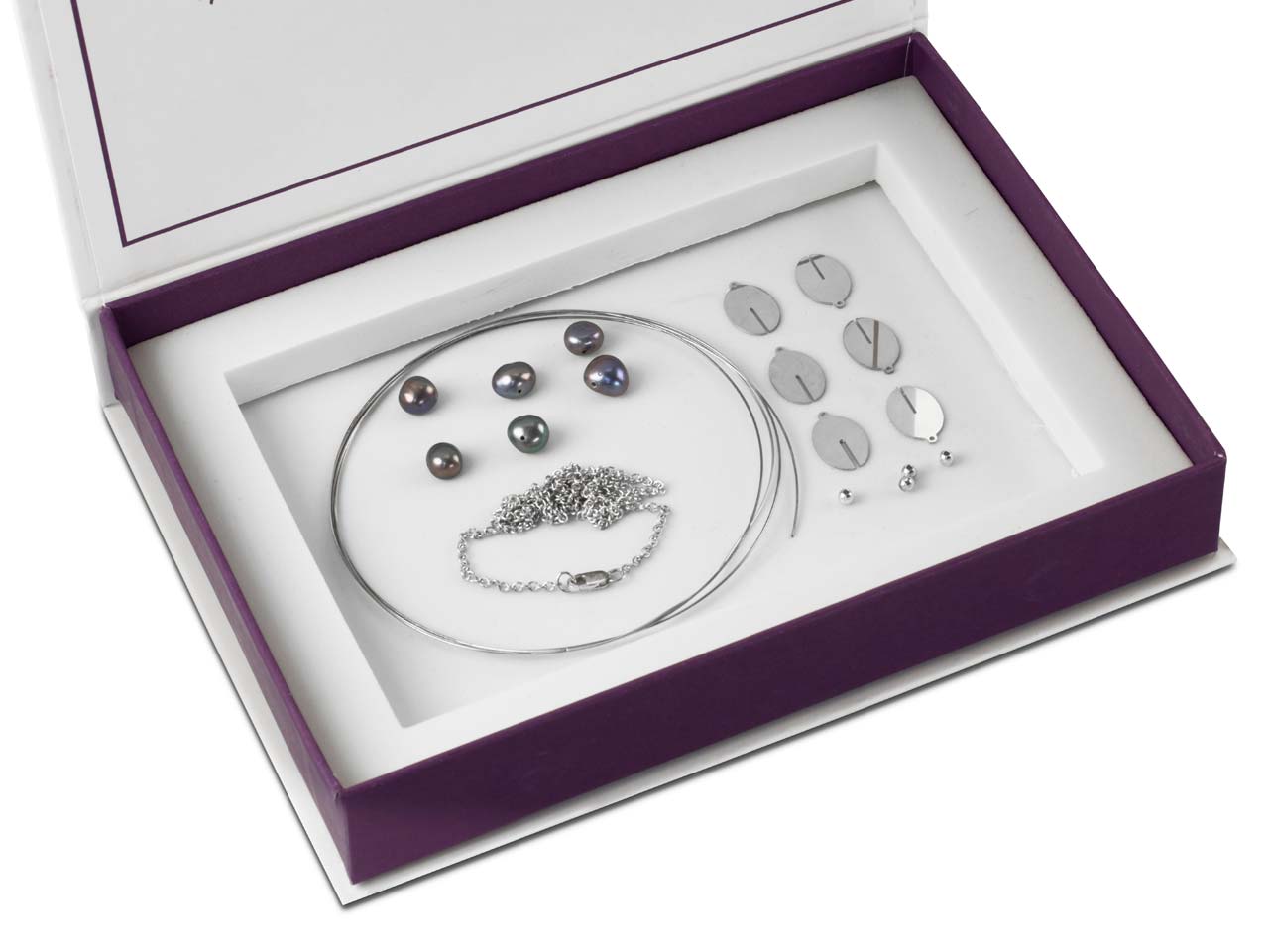 Argentium Silver Slotted Oval And Pearl Necklace Kit Questions & Answers