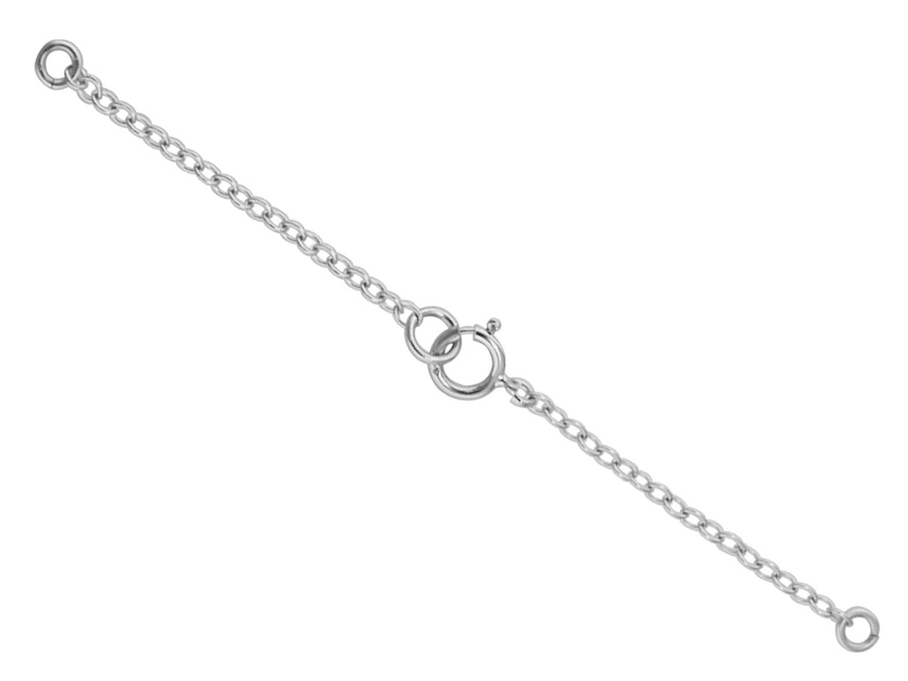 Sterling Silver 1.0mm Trace Safety Chain For Necklace With Bolt Ring 7.0cm/2.8 Questions & Answers