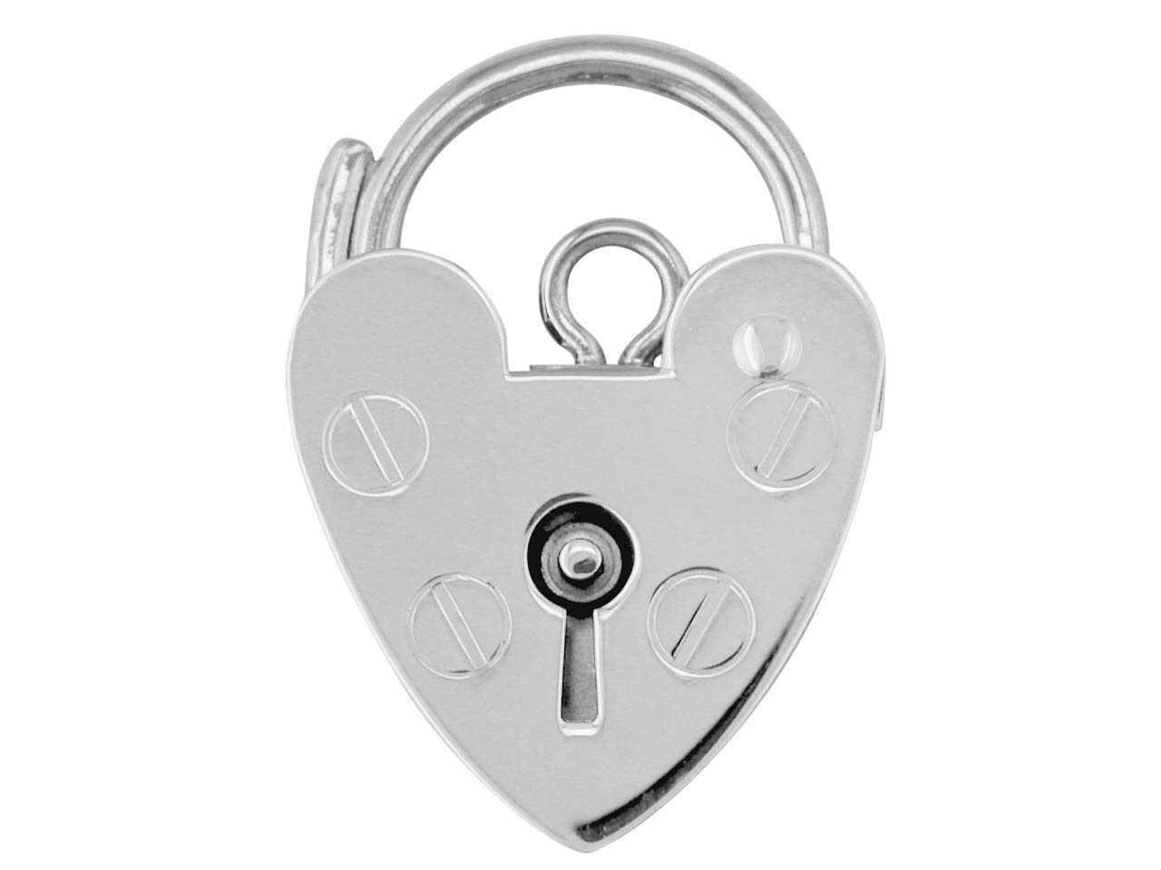 Sterling Silver Padlock Plain 18mm Questions & Answers