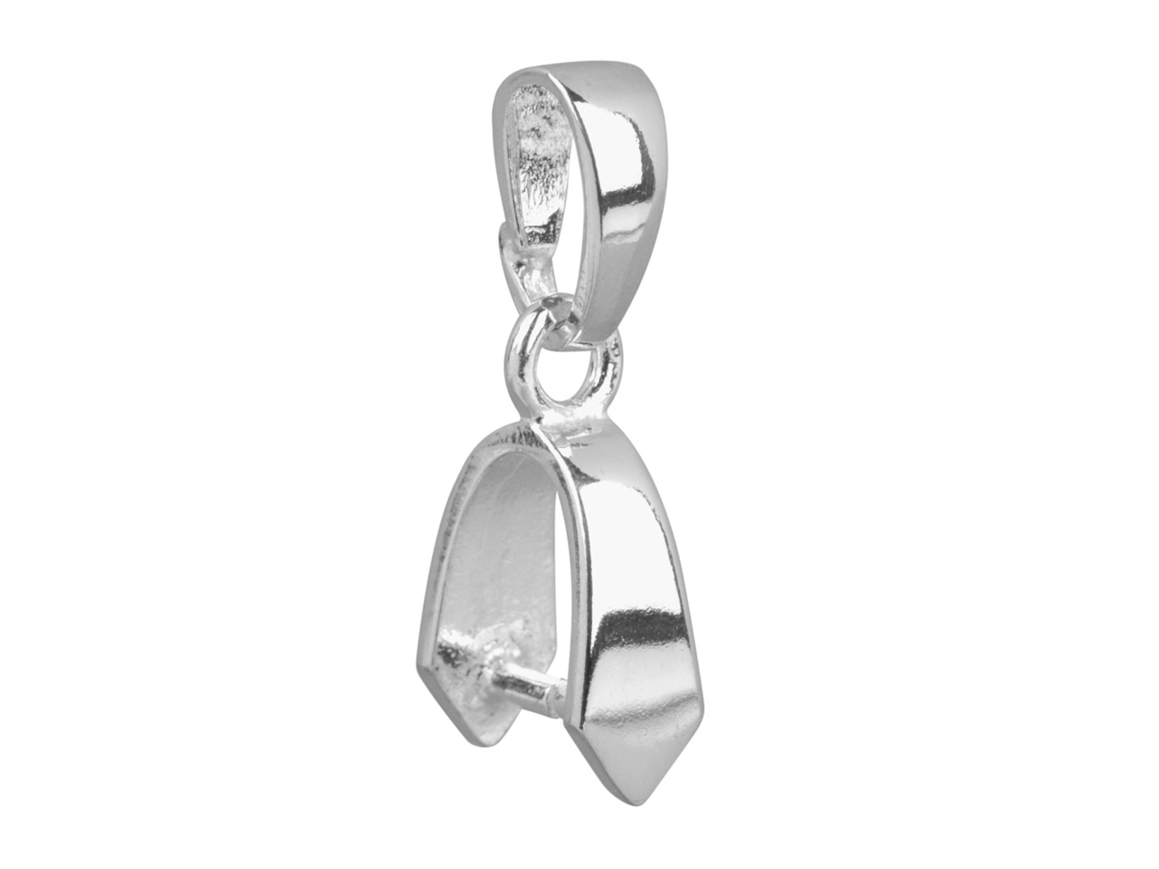 Sterling Silver Extra Large Pinch Bail Pinch Attachment With Bail Questions & Answers