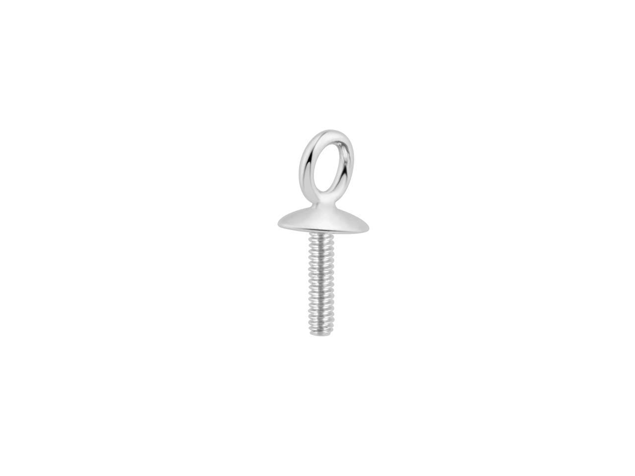 Sterling Silver Pendant Cup Pearl Drop With Thread Questions & Answers