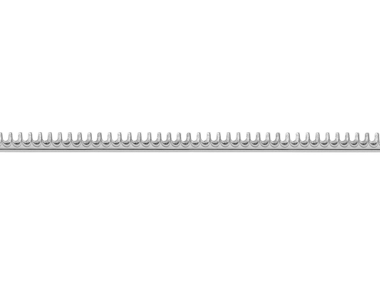 Sterling Silver Scallop Gallery Strip 2.7mm Questions & Answers