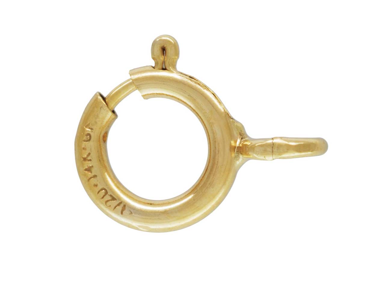 What is the thickness of the attached jump ring?