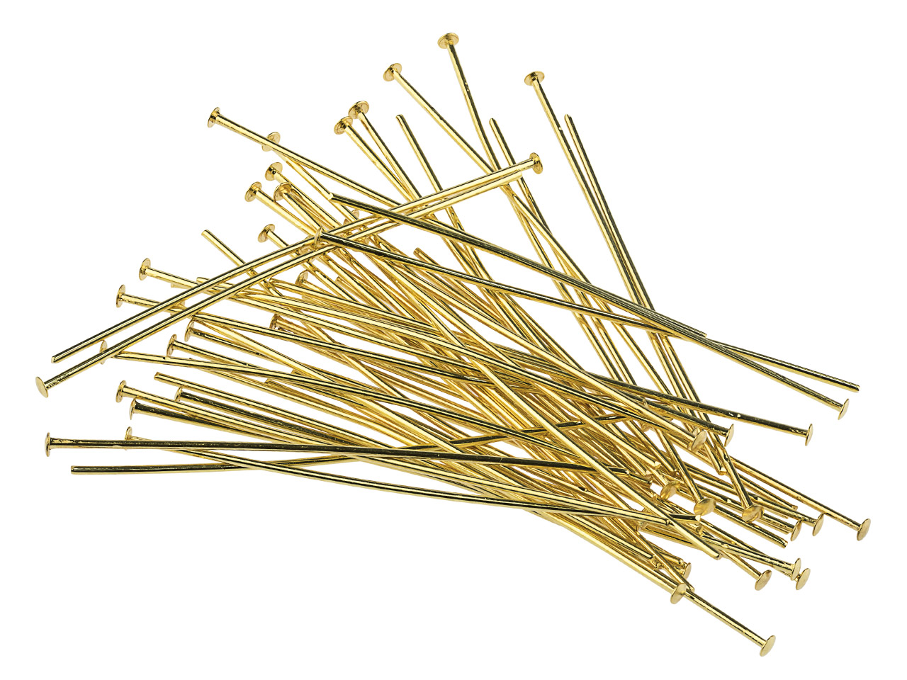 Gold Plated Head Pins 50mm Pack of 50 Questions & Answers