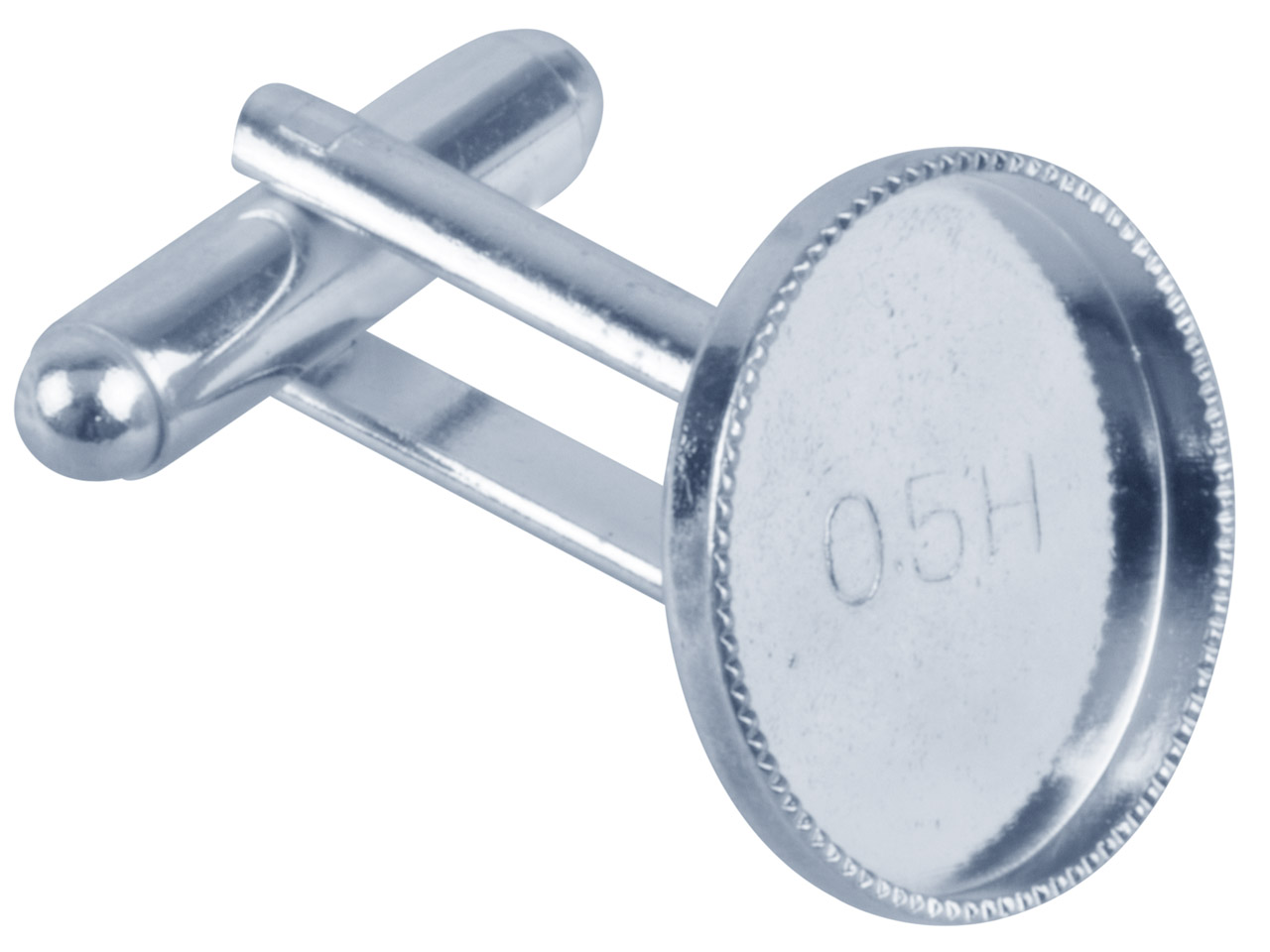 What is the length of the "arm" of the standard cuff links ?