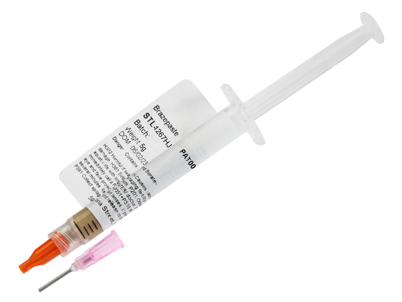 Do you have a technical data sheet for Silver Solder Paste 5g Hard Syringe?