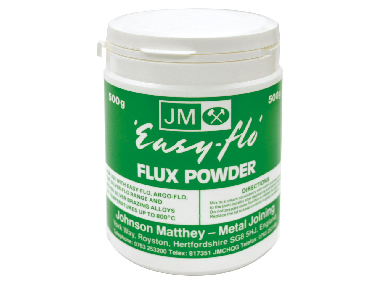 Do you have a safety data sheet for Easy Flo Flux Powder?