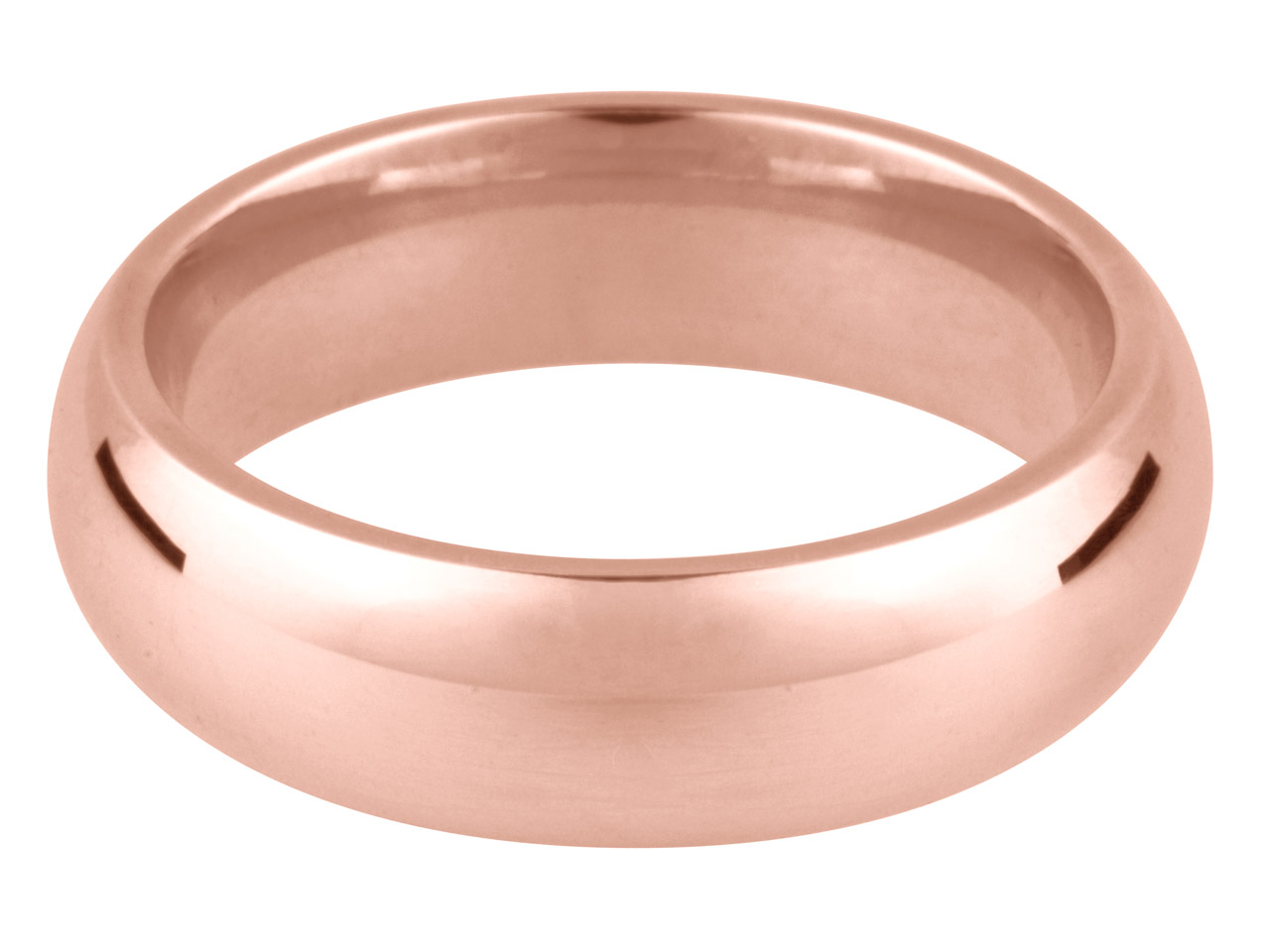 9ct Red Gold Court Wedding Ring 5.0mm, Size R, 6.0g Medium Weight, Hallmarked, Wall Thickness 2.00mm, 100% Recycled Gold Questions & Answers