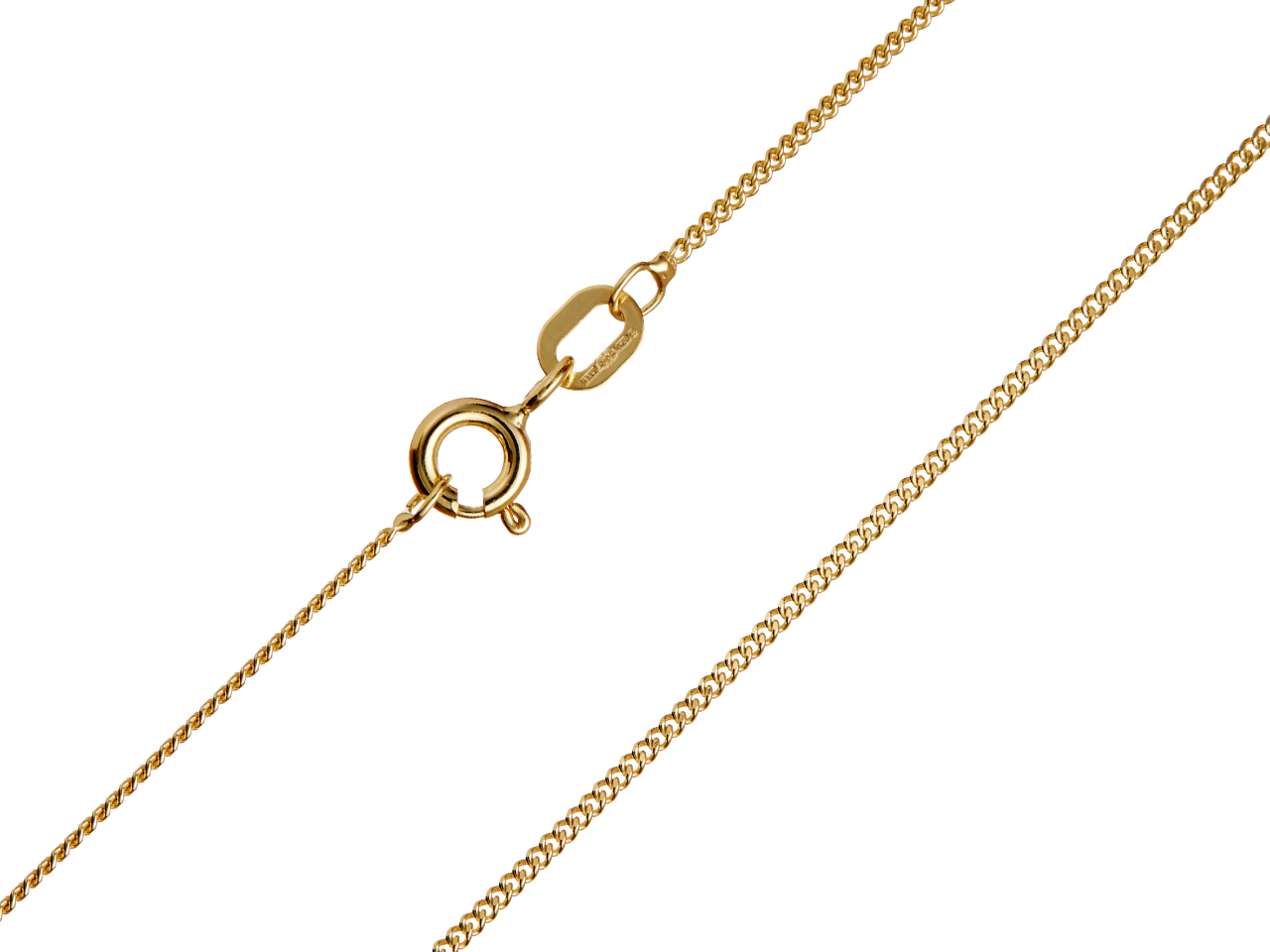 9ct Yellow Gold 0.8mm Diamond Cut Curb Chain 22 Questions & Answers