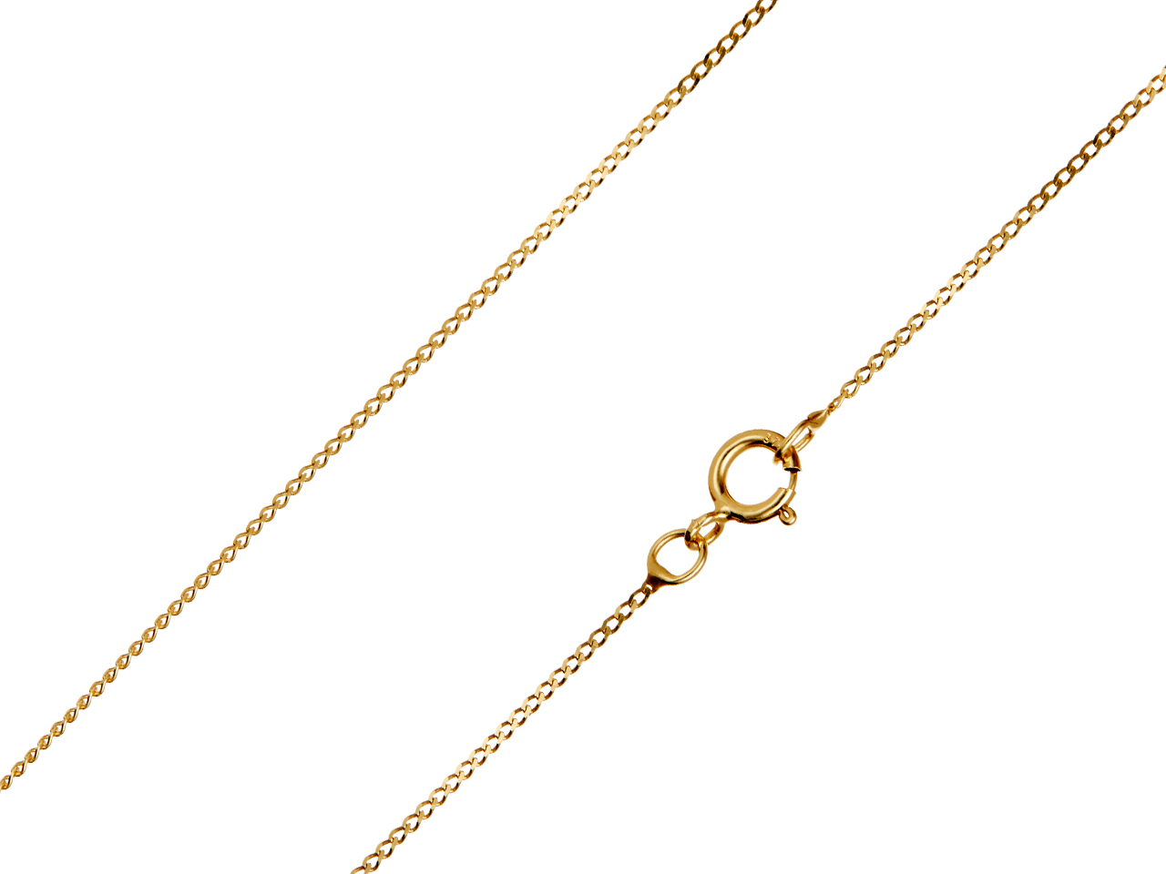 9ct Yellow Gold 0.7mm Diamond Cut Curb Chain 16 Questions & Answers