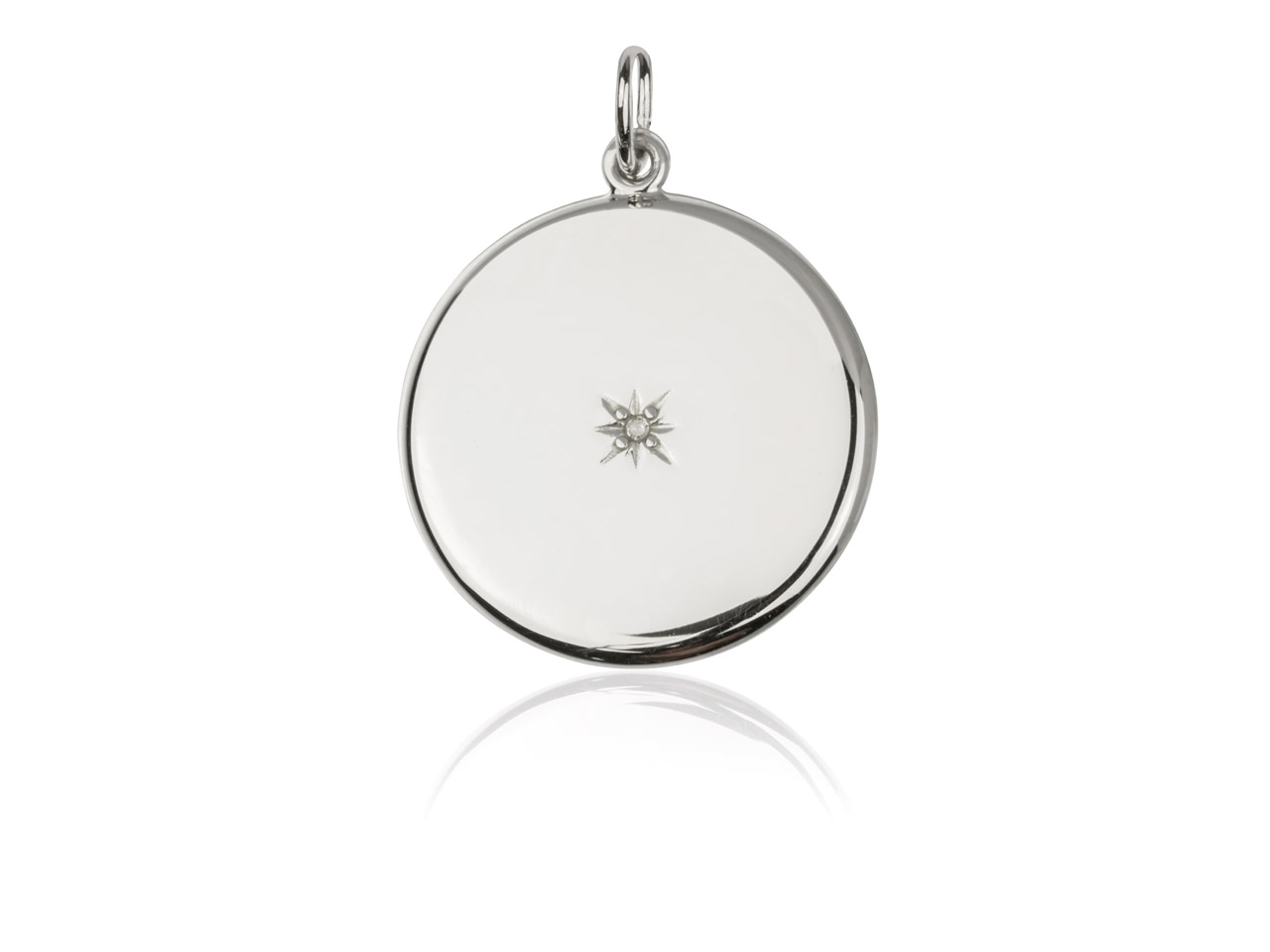 Sterling Silver Round Flat Sliding Locket Set With Cubic Zirconia Questions & Answers