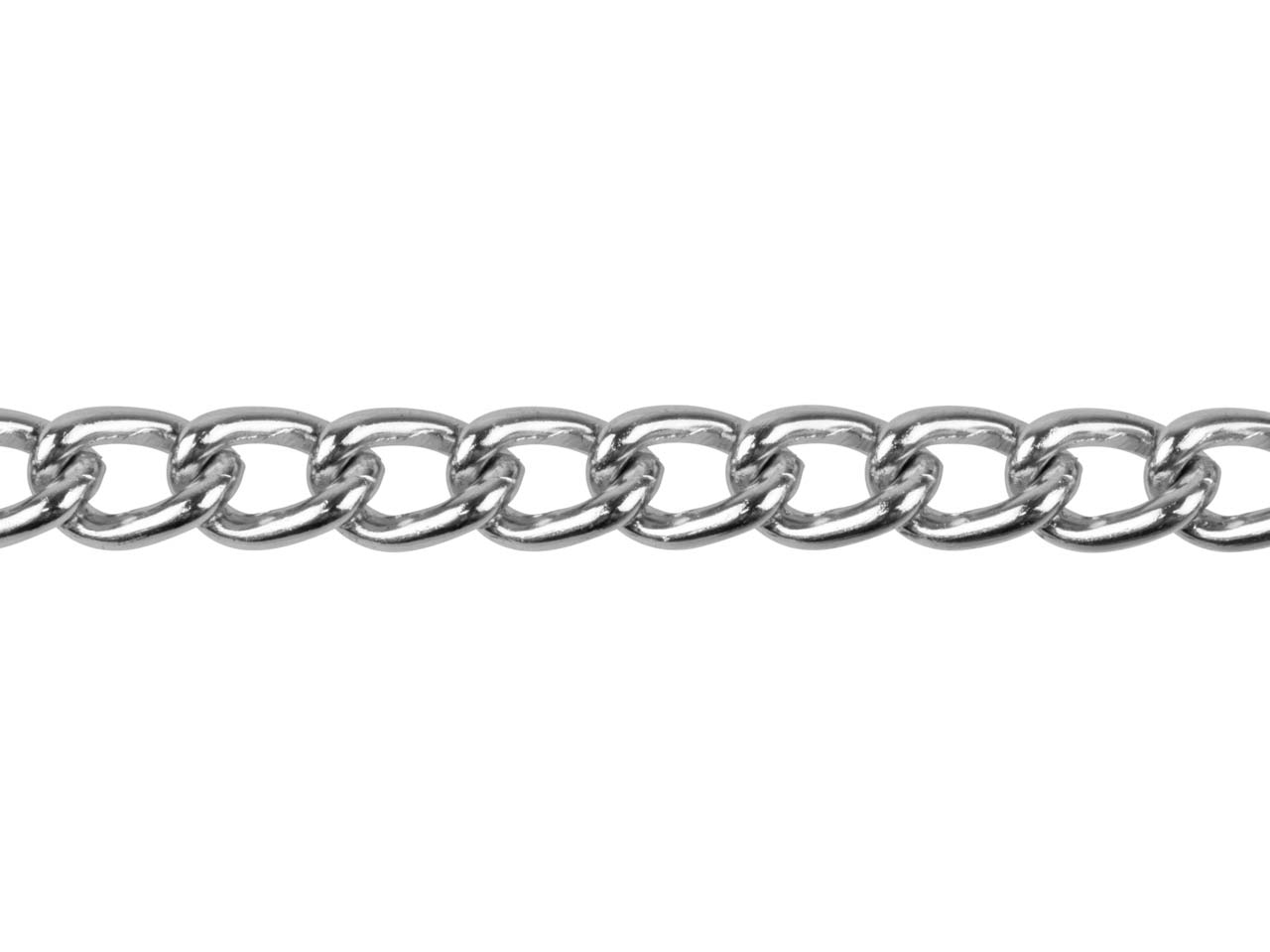 Silver Plated 5.4mm Loose Curb Chain 1 Metre Length Questions & Answers