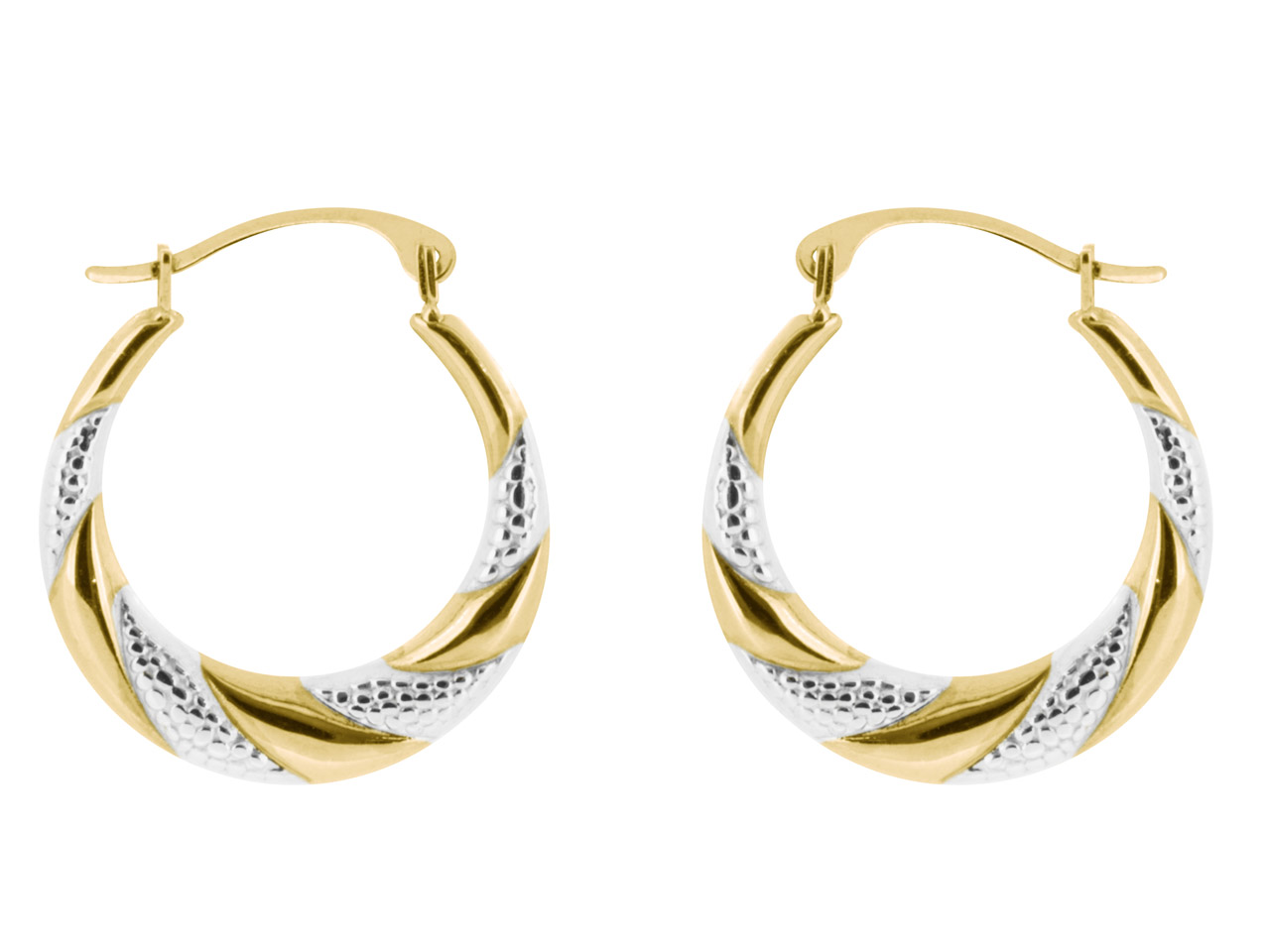 9ct Yellow Gold Creole Earrings Questions & Answers