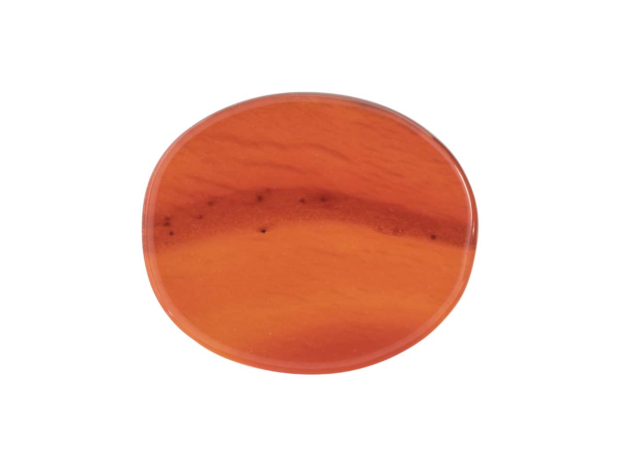 Carnelian, Flat Oval, 12x10mm Questions & Answers