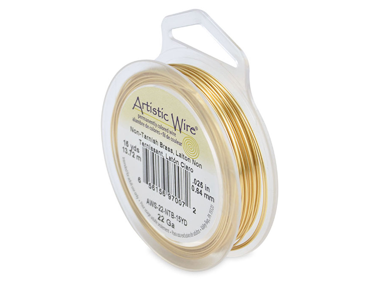 Beadalon Artistic Wire 22 Gauge Tarnish Resistant Brass 0.64mm X 13.7m Questions & Answers