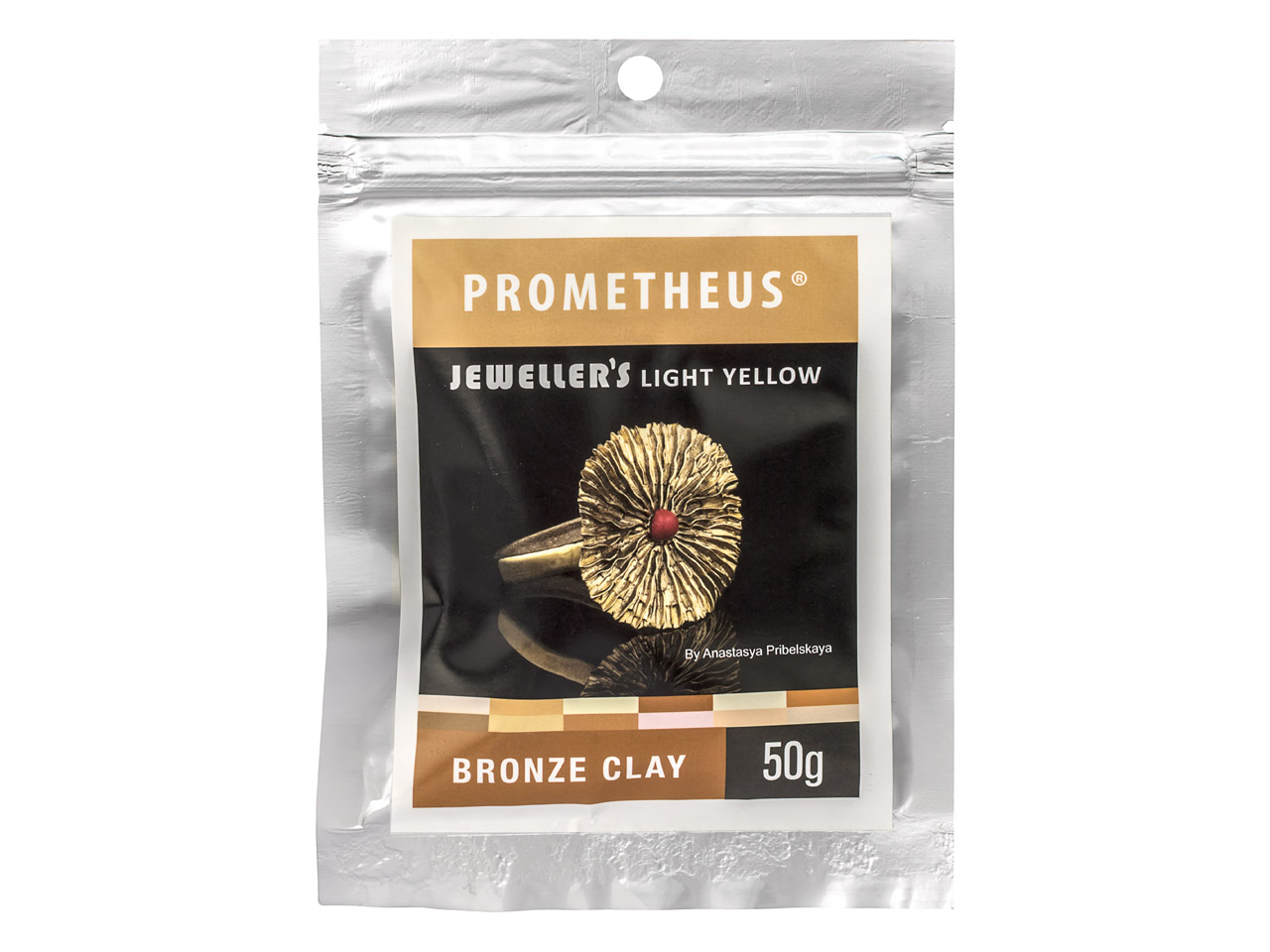 Do you have a safety data sheet for Prometheus Jewellers Light Yellow Bronze Clay 50g?