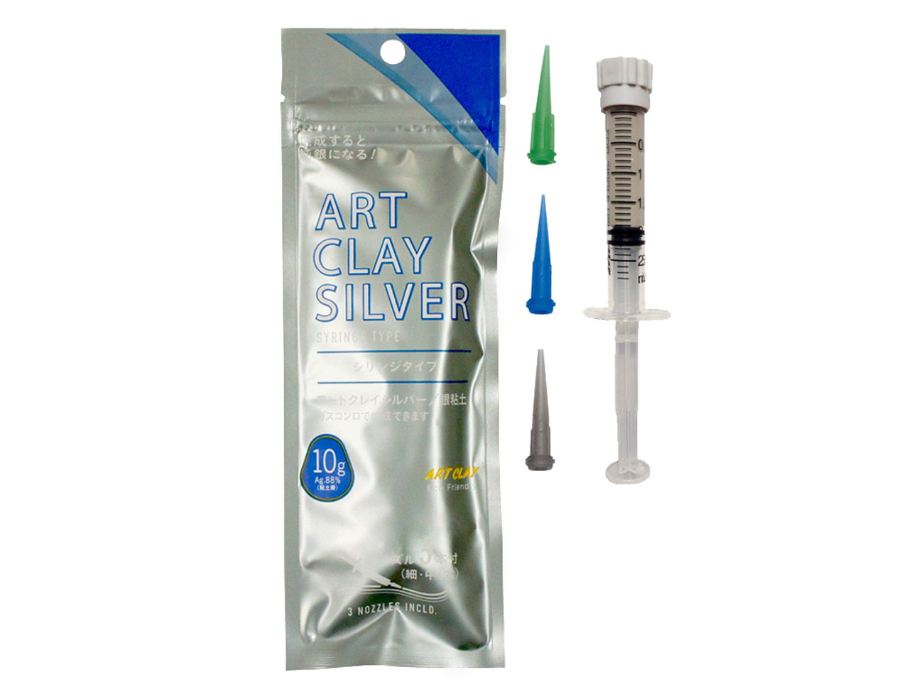 Do you have instructions for Art Clay Silver 10g Syringe 3 Tips?