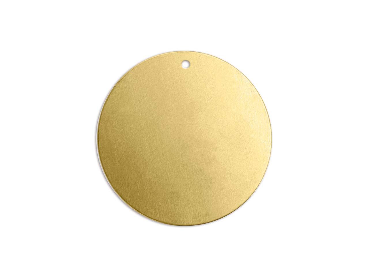 ImpressArt Brass Round Disc 32mm Stamping Blank Pack of 3 Pierced Hole Questions & Answers