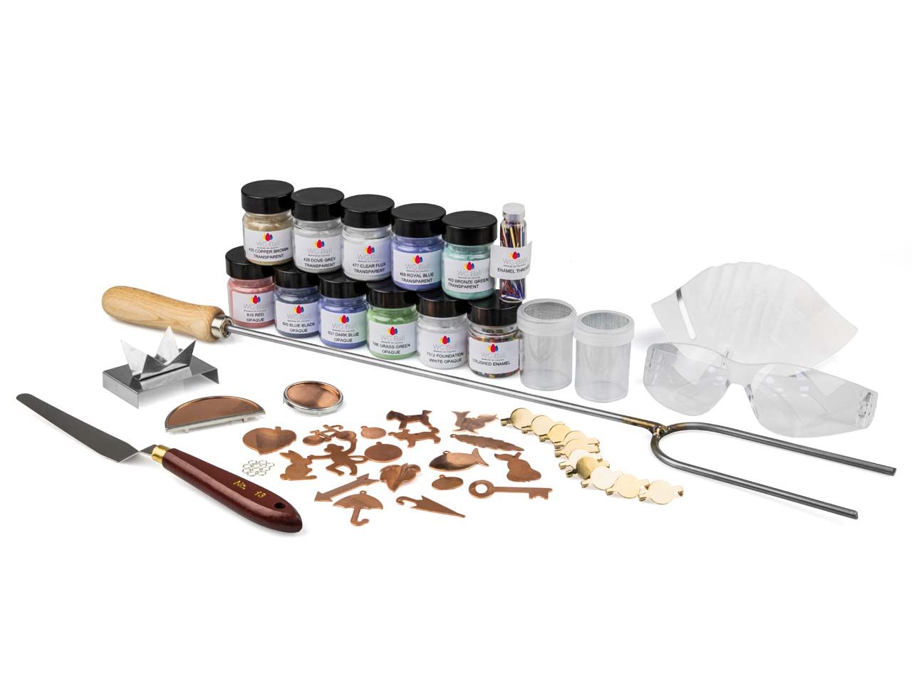 What do I need for enamelling?