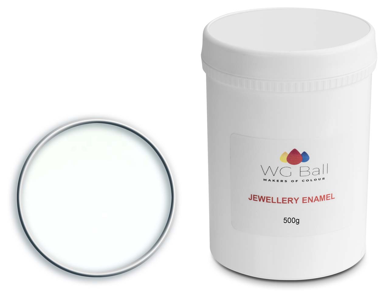 Do you have a safety data sheet for WG Ball Wet Process Enamel White 12541 500g Lead Free?