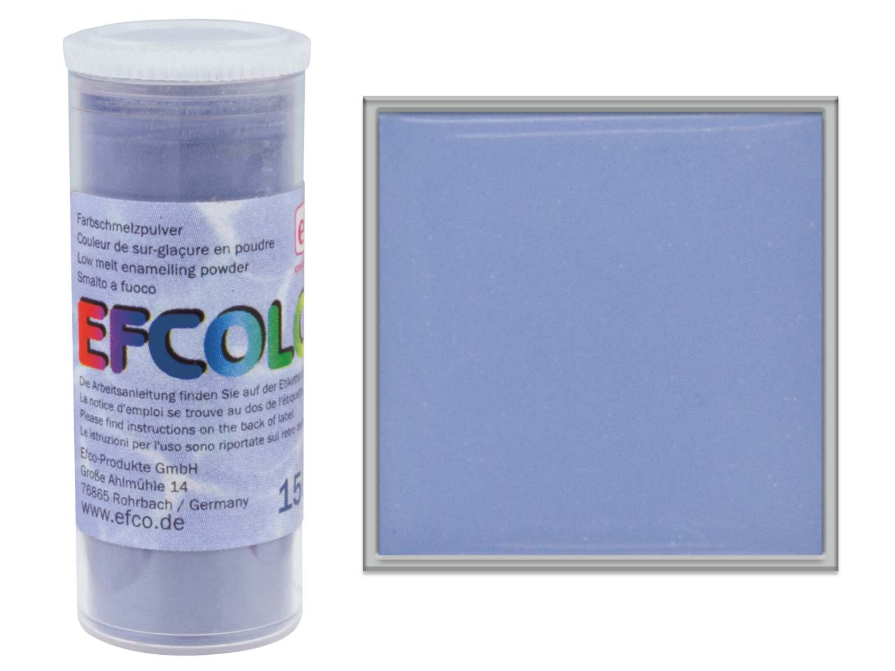 Do you have a safety data sheet for Efcolor Enamel Pigeon Blue 10ml?