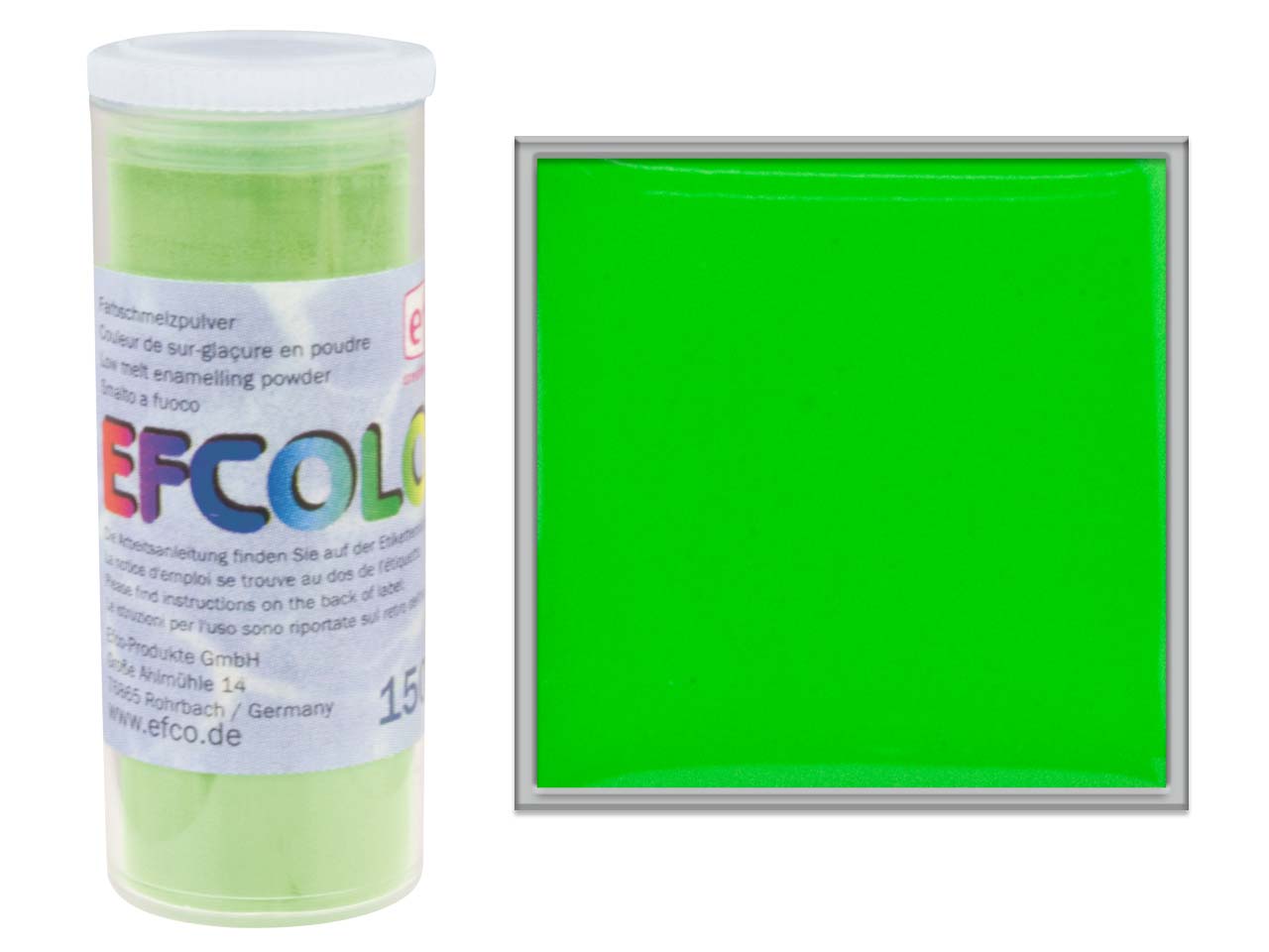 Do you have a safety data sheet for Efcolor Enamel Spring Green 10ml?