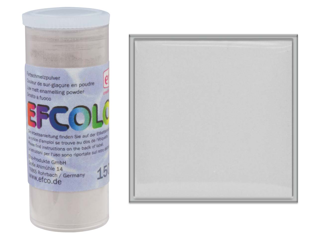 Efcolor Enamel Silver 10ml Questions & Answers