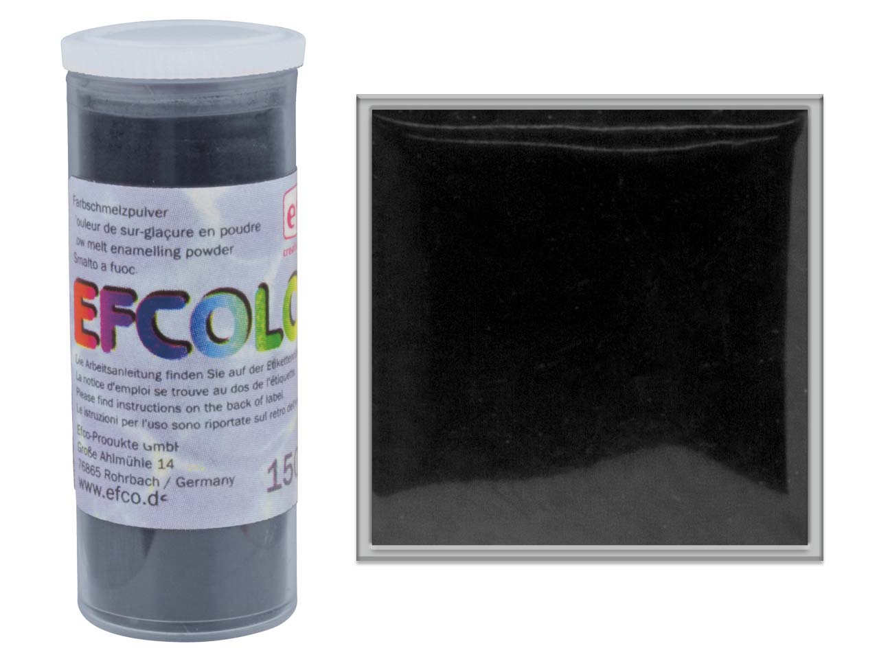 Efcolor Enamel Black 10ml Questions & Answers