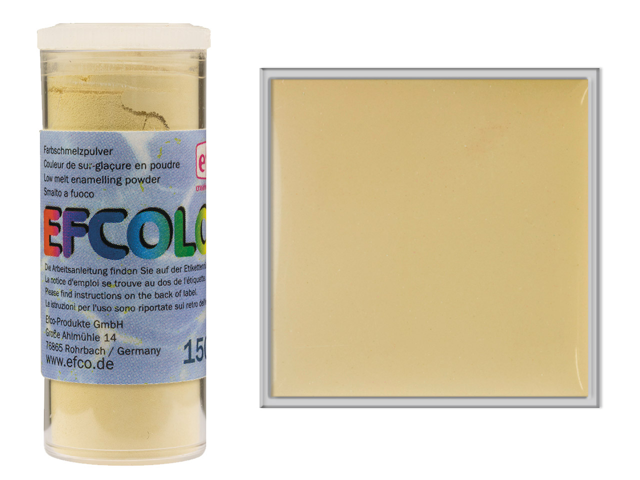 Do you have a safety data sheet for Efcolor Enamel Ivory 10ml?